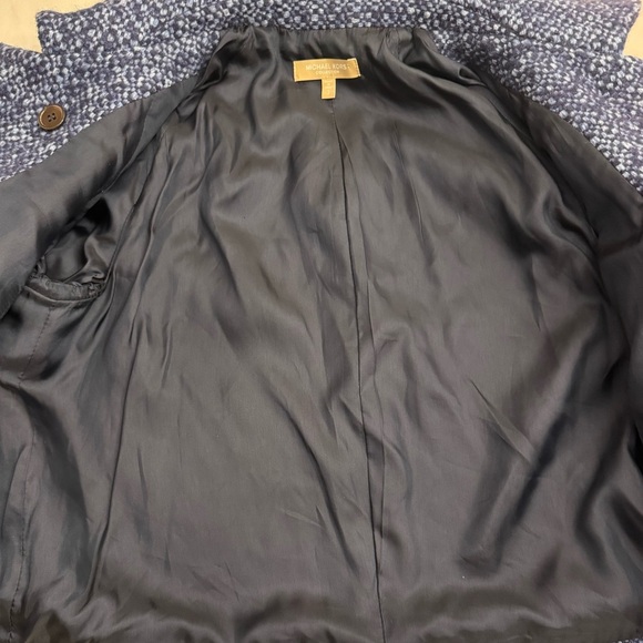 Michael Kors Collection Tweed Double Breasted Jacket, sz 2 - Picture 11 of 13
